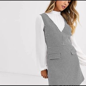 Miss Selfridge Houndstooth dress